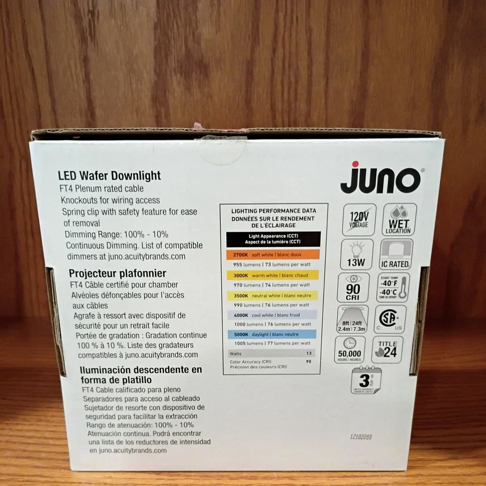 Juno Wafer Downlight 6